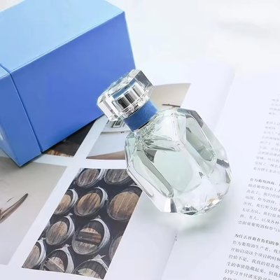 30ml vuoto trasparente quadrato profumo bottiglie di vetro di lusso Logo personalizzabile