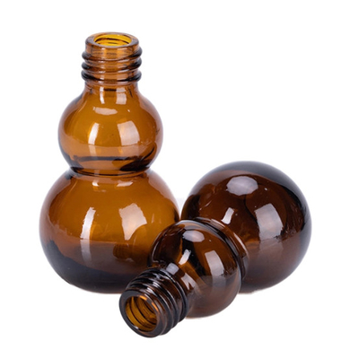 15 ml 30 ml Bottiglia gocciolante in vetro ambra Bottiglie di olio essenziale per capelli e olio corporeo