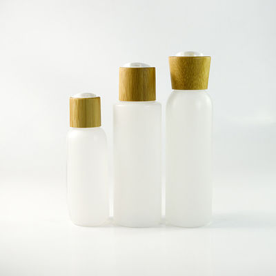 contenitori d'imballaggio cosmetici 18/410 di 30ml con i cappucci di bambù 112 x 75mm del contagoccia del siero