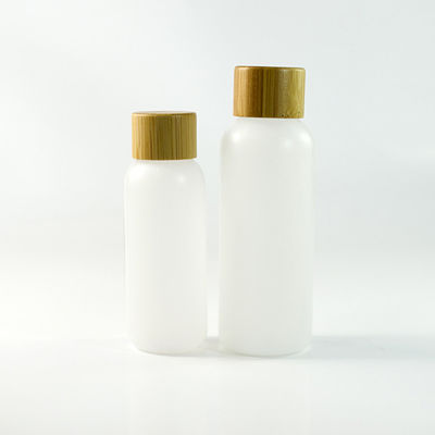 contenitori d'imballaggio cosmetici 18/410 di 30ml con i cappucci di bambù 112 x 75mm del contagoccia del siero
