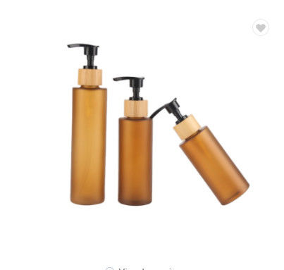 barattoli cosmetici di 200ml 24mm Amber Glass Essential Oil Bottles 24/410 di 3.4oz