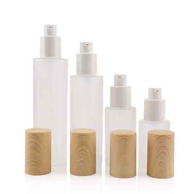 i barattoli cosmetici di vetro in serie delle bottiglie della pompa 40/410 della lozione 80ml osservano la crema 40mm