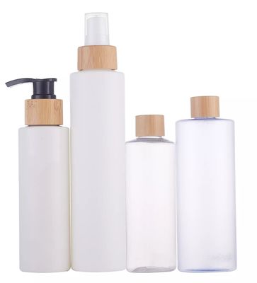 4oz 28/410 ha riciclato la bottiglia di plastica trasparente d'imballaggio cosmetica 100ml