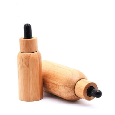 L'olio essenziale del contagoccia di vetro di bambù imbottiglia 22/400 di giro di 10ml 22mm Boston