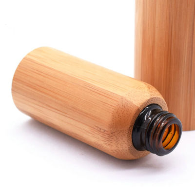 L'olio essenziale del contagoccia di vetro di bambù imbottiglia 22/400 di giro di 10ml 22mm Boston