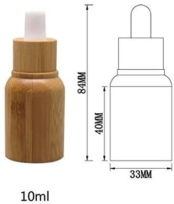 18/410 di vetro di aromaterapia di 18mm imbottiglia il contagoccia di vetro 10ml imbottiglia a 3,3 pollici