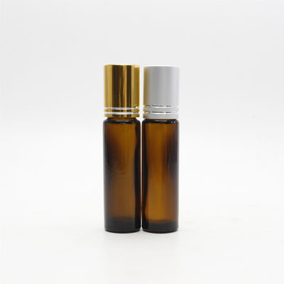 le bottiglie di 22/400 di rullo di 22mm 0.2oz Amber Glass Oil Bottles 5ml ammassano Eco amichevole