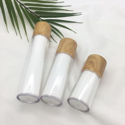lo sciampo riutilizzabile decorativo 30ml imbottiglia la bottiglia senz'aria della pompa di 24mm 4 Oz