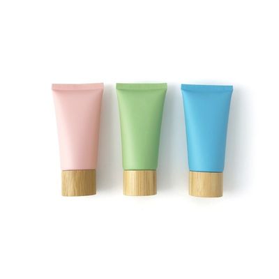 tubi di plastica senz'aria di compressione di 80g 80ml con i cappucci che imballano lozione riutilizzabile 60mm