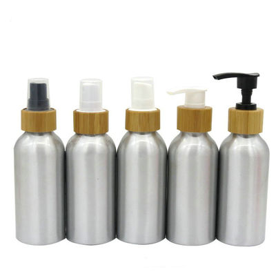 120ml contenitori cosmetici di alluminio 22 OEM di alluminio della bottiglia dello spruzzo di 410 4 Oz