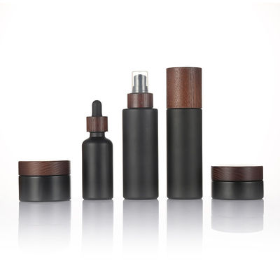 200ml ha riciclato i barattoli d'imballaggio cosmetici di vetro 20/400 di cura di pelle di 20mm