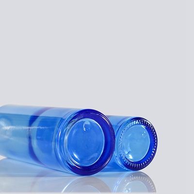 l'olio essenziale blu 110ml imbottiglia i barattoli di vetro cosmetici 37/415 di 37mm con i coperchi