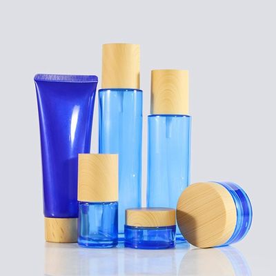 l'olio essenziale blu 110ml imbottiglia i barattoli di vetro cosmetici 37/415 di 37mm con i coperchi