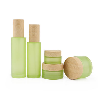 il cosmetico di vetro 18mm bianco 50g imbottiglia i barattoli della crema di fronte 20ml 18/400