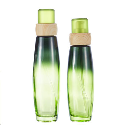 l'olio essenziale di verde di 120ml 50g imbottiglia i contenitori di vetro della lozione per i cosmetici 24/400