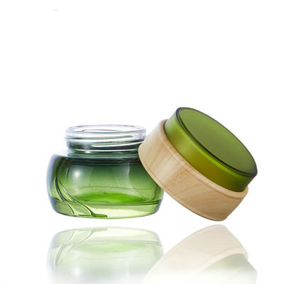 l'olio essenziale di verde di 120ml 50g imbottiglia i contenitori di vetro della lozione per i cosmetici 24/400