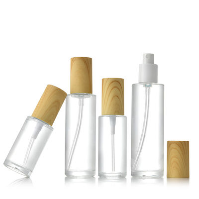 28/400 di lozione vuota 28mm delle bottiglie di profumo 120ml 4 Oz imbottiglia trasparente