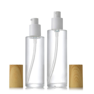 28/400 di lozione vuota 28mm delle bottiglie di profumo 120ml 4 Oz imbottiglia trasparente