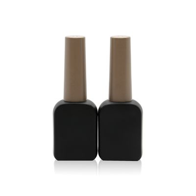 cappuccio di bambù nero della bottiglia 0.3oz 15cc dello smalto vuoto del gel 10ml