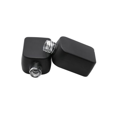cappuccio di bambù nero della bottiglia 0.3oz 15cc dello smalto vuoto del gel 10ml