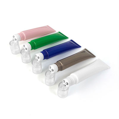 Rosa cosmetico vuoto dei tubi 20g 20ml 29mm della lozione riutilizzabile della palla di rotolo