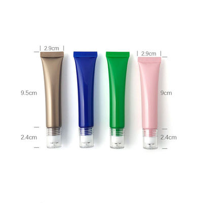 Rosa cosmetico vuoto dei tubi 20g 20ml 29mm della lozione riutilizzabile della palla di rotolo