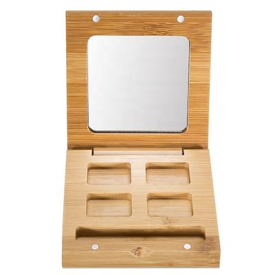 ODM riciclabile BPA del bambù delle scatole di ombretto di scintillio 10ml libero