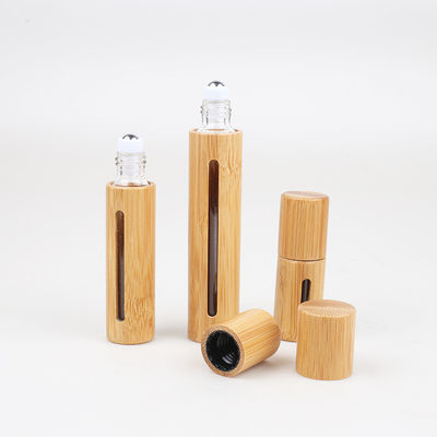 barattoli d'imballaggio cosmetici riutilizzabili 35ml di 47mm con i coperchi di bambù 28/400