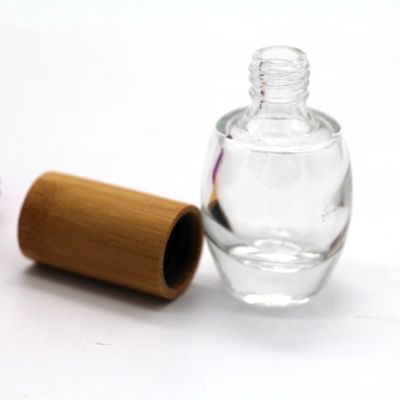 bottiglia di vetro 7.6cm di vetro del dispositivo di rimozione dello smalto della bottiglia dello smalto di 13ml 0.51oz