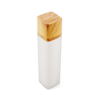 SGS di plastica 30mm trasparenti della bottiglia 100ml 3.4oz dell'erogatore della pompa del quadrato 30/400