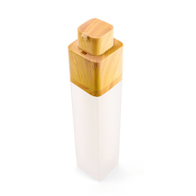 SGS di plastica 30mm trasparenti della bottiglia 100ml 3.4oz dell'erogatore della pompa del quadrato 30/400