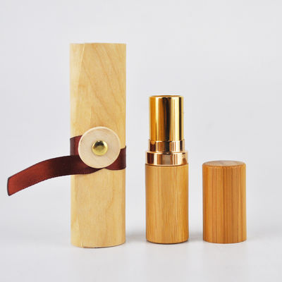 bambù amichevole sveglio dei contenitori 5g del balsamo dei tubi di lucentezza del labbro di 6g 5ml Eco