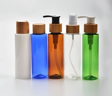 4 barattoli cosmetici di plastica delle bottiglie di Oz 120ml 500ml 10in con i coperchi ammassano 63mm