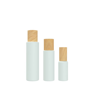 24/415 di cosmetico di plastica bianco di 140ml 55g imbottiglia il contenitore con i coperchi