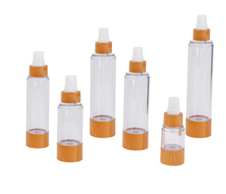 il cosmetico biodegradabile di 80ml 4oz stona l'imballaggio cosmetico delle bottiglie senz'aria di 42mm