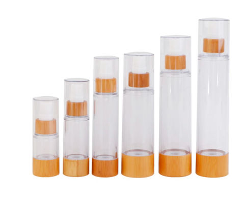 il cosmetico biodegradabile di 80ml 4oz stona l'imballaggio cosmetico delle bottiglie senz'aria di 42mm