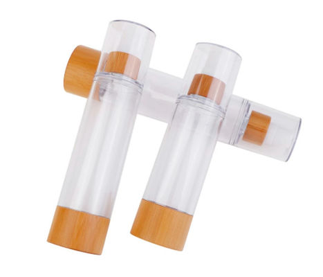 il cosmetico biodegradabile di 80ml 4oz stona l'imballaggio cosmetico delle bottiglie senz'aria di 42mm