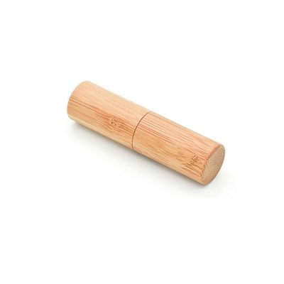 il contenitore di legno crudo della metropolitana del rossetto del balsamo di labbro 3.5g di 21mm ammassa 8cm