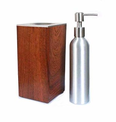 Le 24 410 8,5 once fluide riutilizzabile di alluminio cosmetico imbottigliano 300ml 24mm